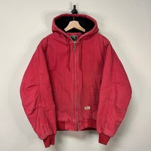 Womens Berne Red Work Wear Jacket